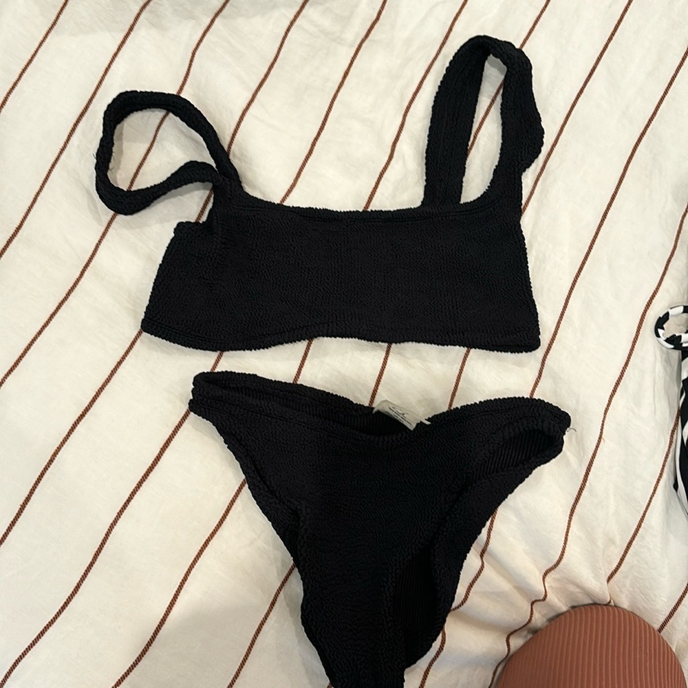 Hunza G Black Bikini